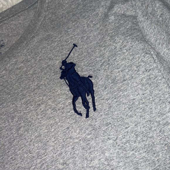 Boys XL Large Pony Long Sleeve Grey - Picture 4 of 6